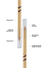 Cargar imagen en el visor de la galería, Lápiz Delineador De Ojos Giallo/ Amarillo Divva